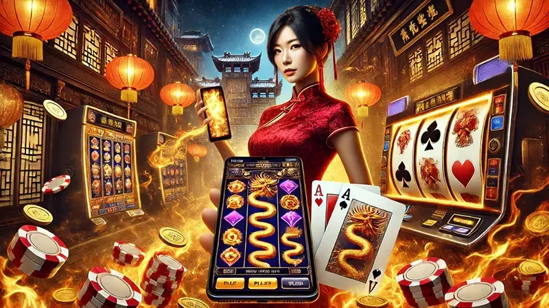 Antarmuka visual slot mobile untuk eksplorasi kategori permainan